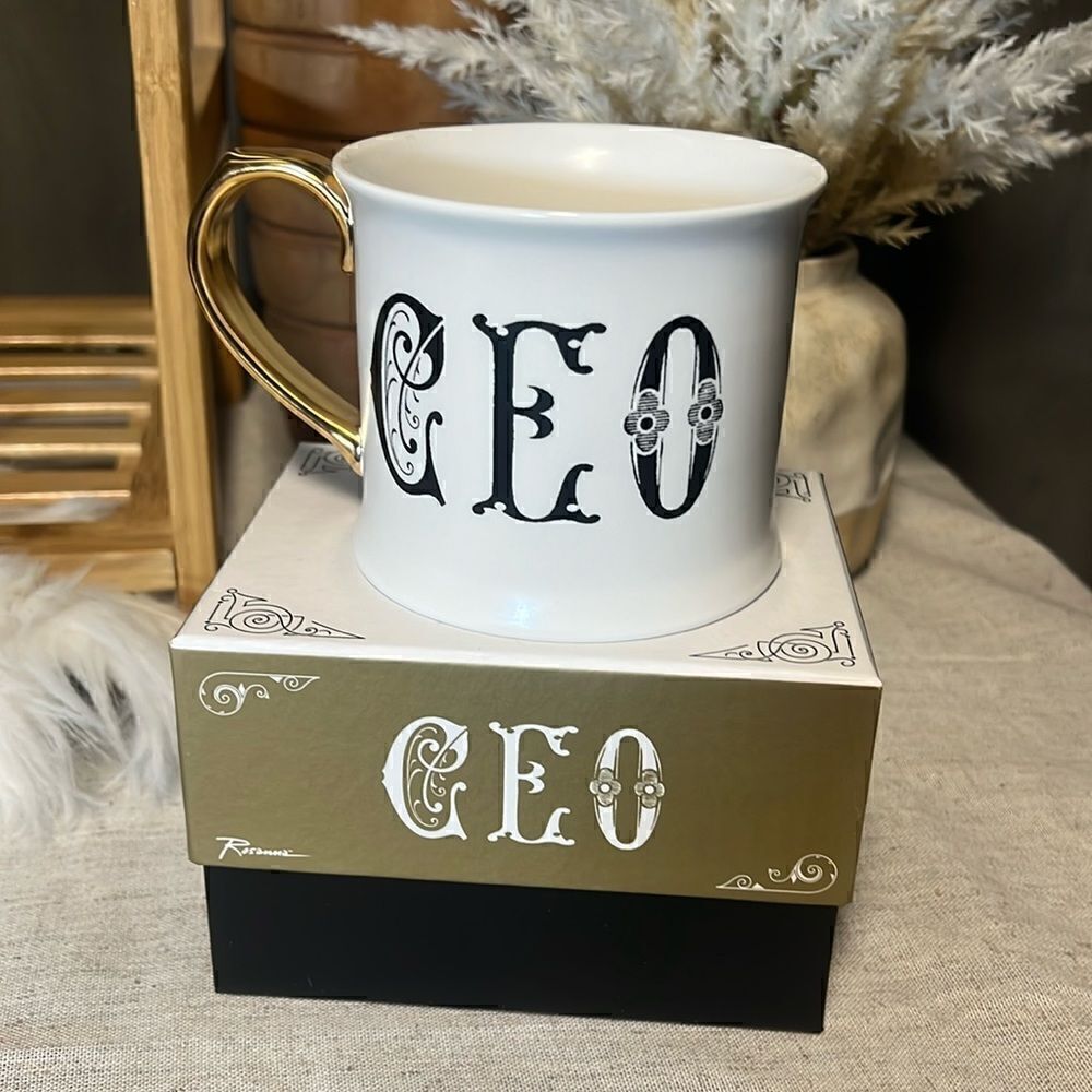 ROSANNA Imports Lithographie Coffee Mug - CEO